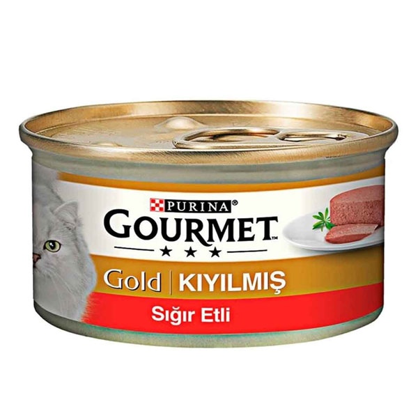 کنسرو گورمه گلد پته گوشت 85 گرمی Gourmet gold