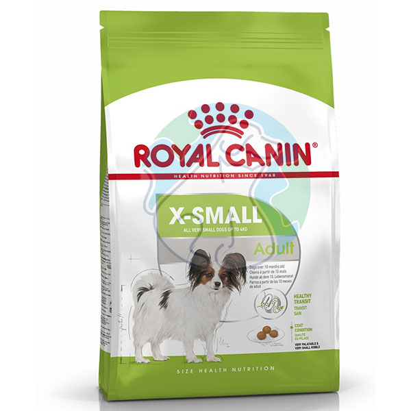 غذای خشک 1.5کیلویی X-small adult Royal canin