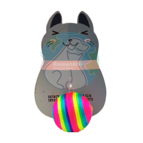 توپ بازی رنگین کمانی صدادار گربه