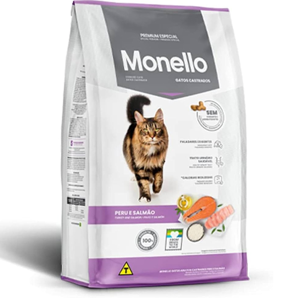 غذای خشک گربه بالغ عقیم شده 1 کیلو گرمی Monello