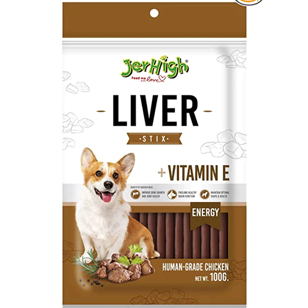 تشویقی 100 گرمی Jerhigh liver 