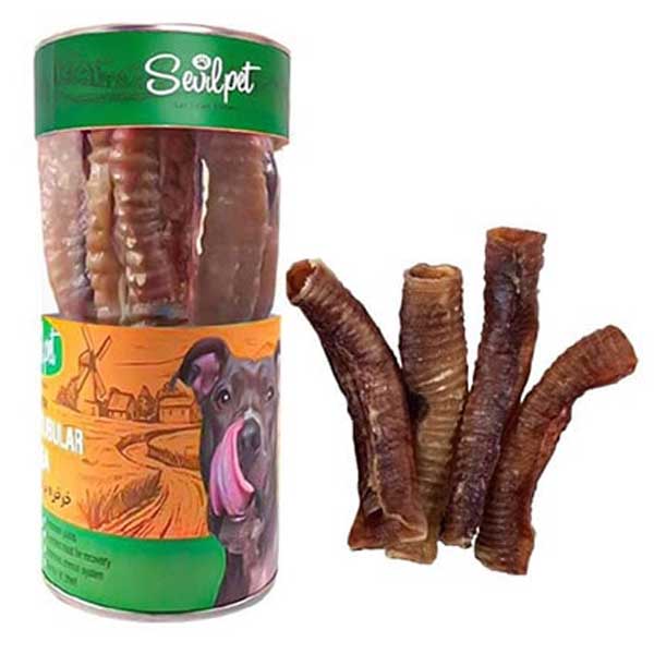 تشویقی طبیعی خرخره بره خشک شده sevilpet