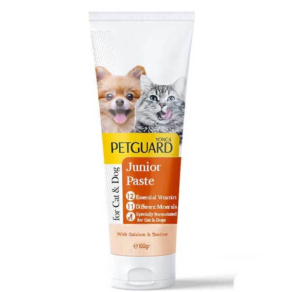 خمیر مکمل جونیور سگ و گربه 100 گرمی Petguard