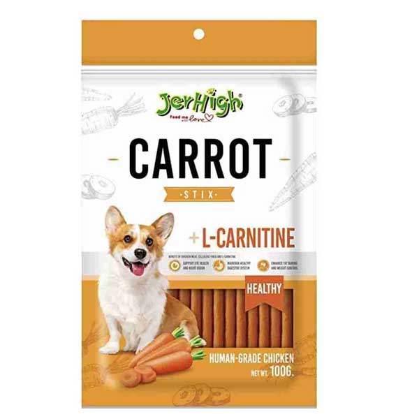 تشویقی 100 گرمی Jerhigh carrot