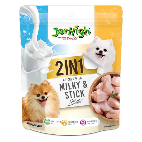 تشویقی 380 گرمی Jerhigh milky&stick