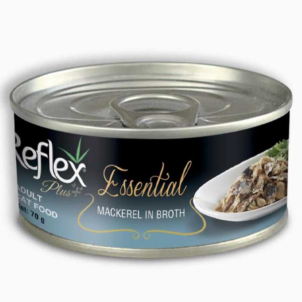 کنسرو نچرال گربه بالغ 70 گرمی ماهی خالدار Reflex