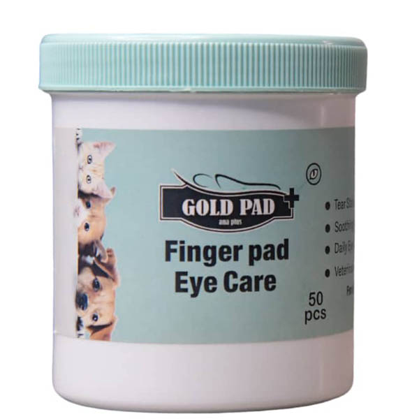 دستمال مرطوب چشم انگشتی 50 عددی Gold pad