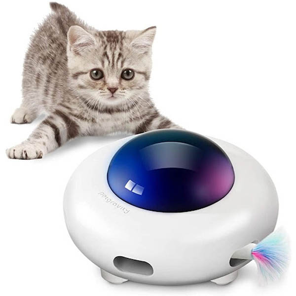 اسباب بازی گربه شارژی یوفو Pet gravity