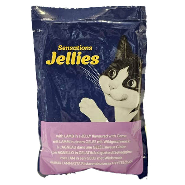 پوچ گربه بالغ 85 گرمی طعم بره و گراز ژله ای Felix