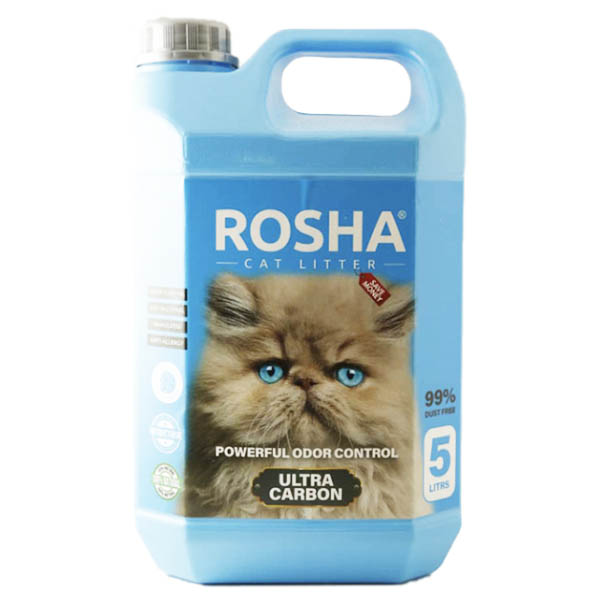 خاک ویژه 100 کربن 5کیلویی گالونی Rosha