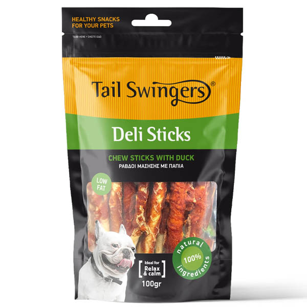 تشویقی دورپیچ مرغ 100گرمی Tail swingers