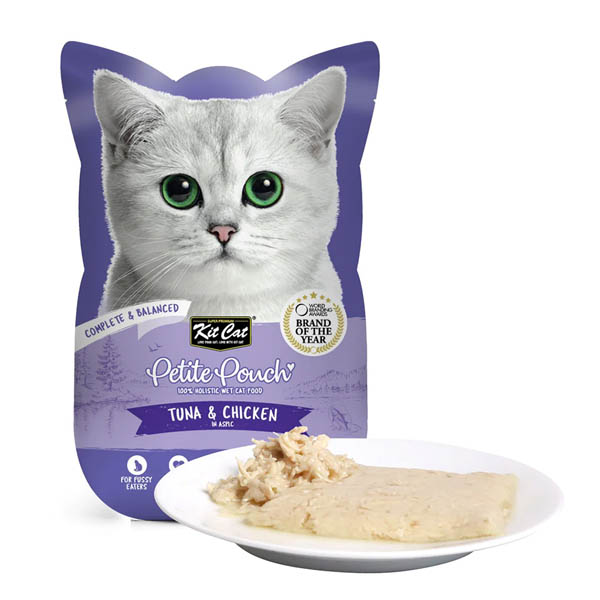 پوچ گربه طعم تن و مرغ 70 گرمی Kit cat