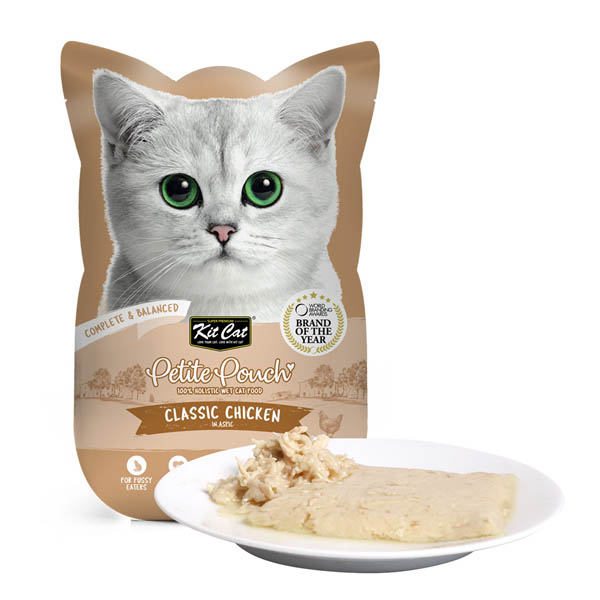 پوچ بچه گربه طعم مرغ 70 گرمی Kit cat