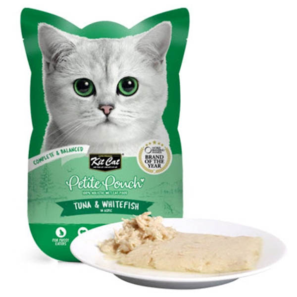 پوچ گربه طعم تن و ماهی سفید 70 گرمی Kit cat