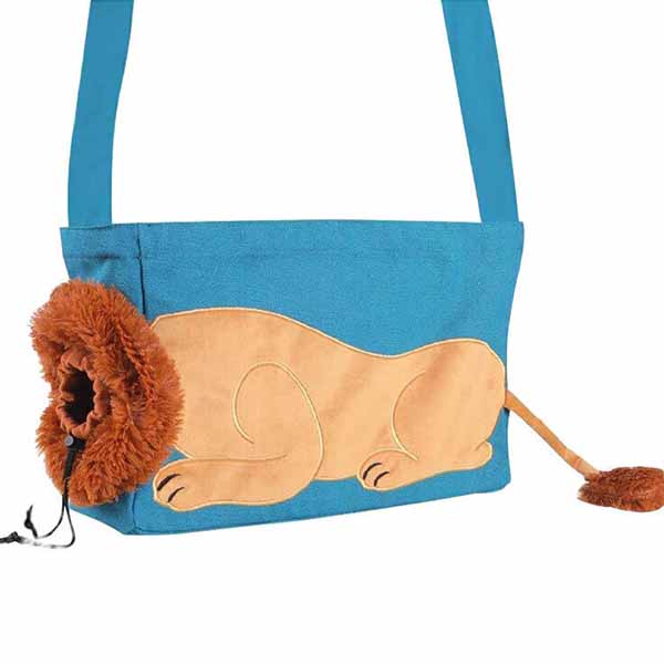 کیف حمل گربه طرح شیر