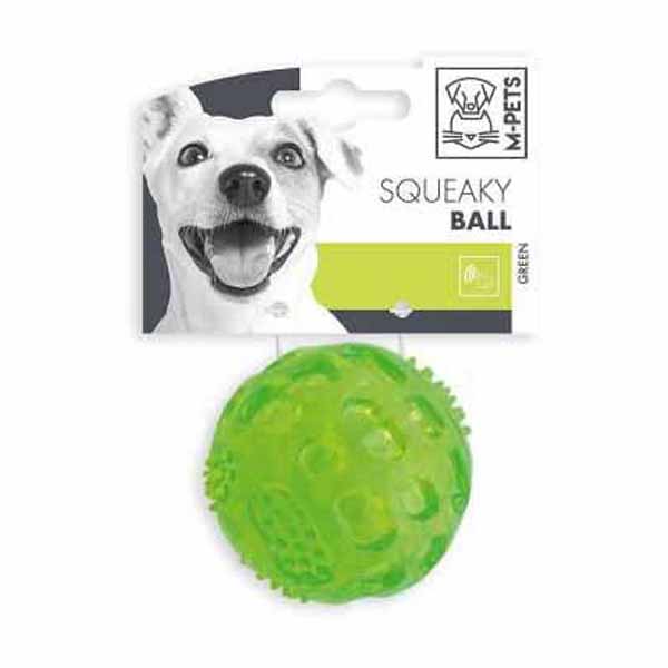 توپ صدادار سبز M-pets