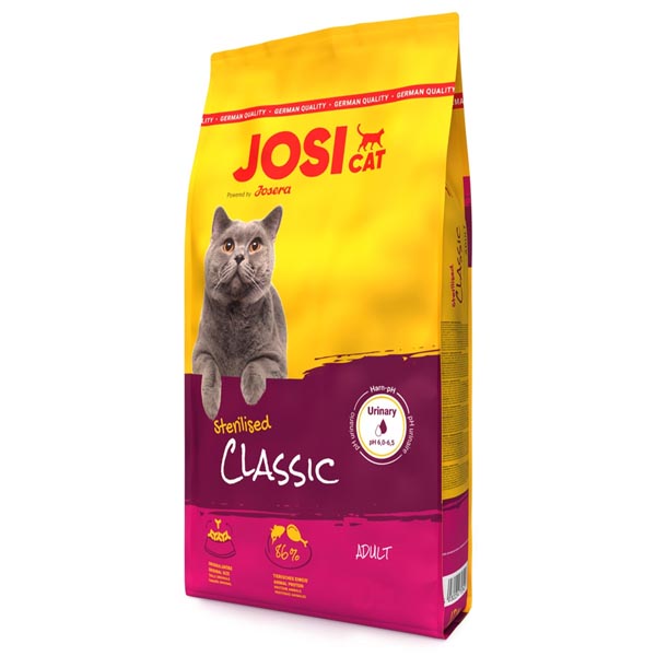 یک کیلو گرم غذای خشک فله گربه عقیم جوسی طعم مرغ ماهی  Josera josi sterilised