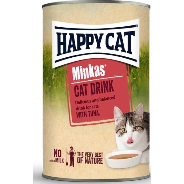 نوشیدنی گربه با طعم تن 135 میل happy cat