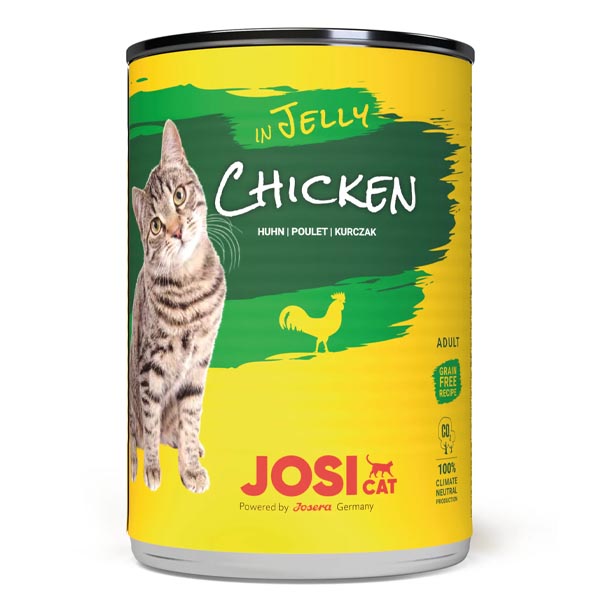 کنسرو گربه 400 گرمی طعم مرغ در ژله جوسرا Josera
