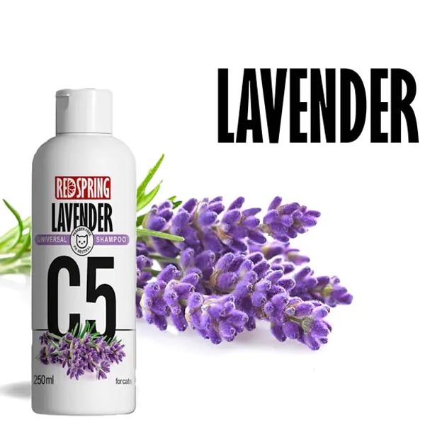 شامپو گربه رایحه لوندر 300 میل Red spring
