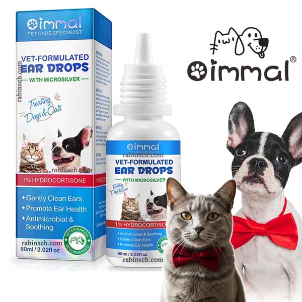 قطره گوش سگ و گربه oimmal
