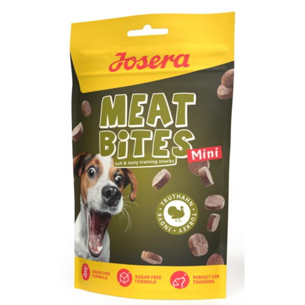 تشویقی نرم با طعم بوقلمون 70 گرمی Josera meat bites