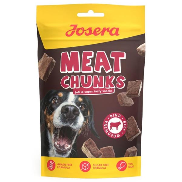 تشویقی نرم با طعم گاو 70 گرمی Josera meat chunks