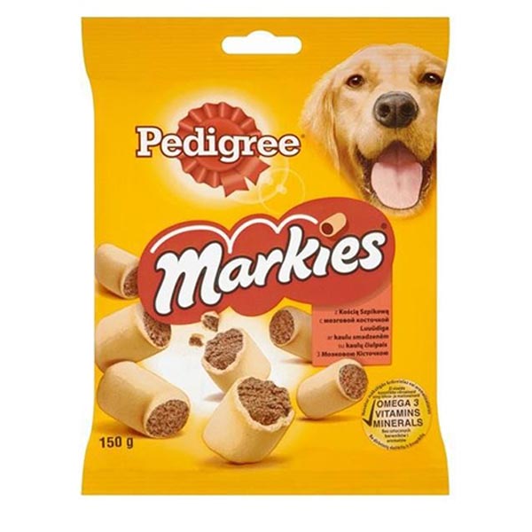 تشویقی سگ مارکیز 150 گرمی Pedigree markies