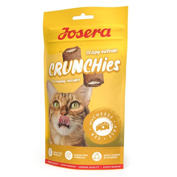 تشویقی کرانچی گربه طعم پنیر 60 گرمی جوسرا Josera