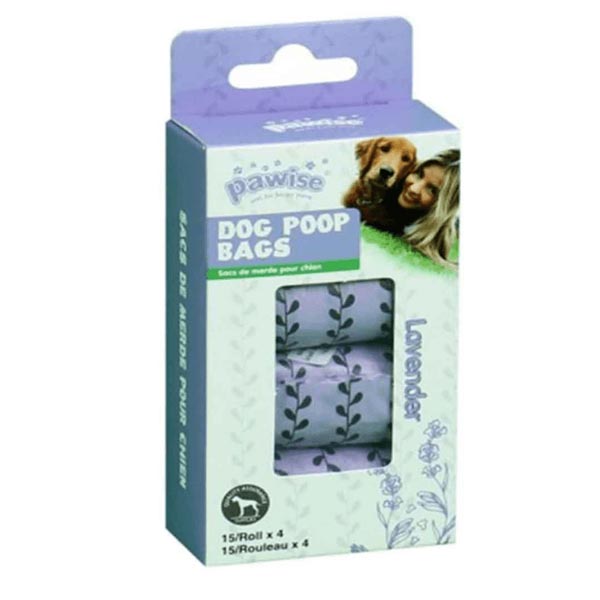 کیسه جمع آوری مدفوع 4 رول رایحه لوندر AFP