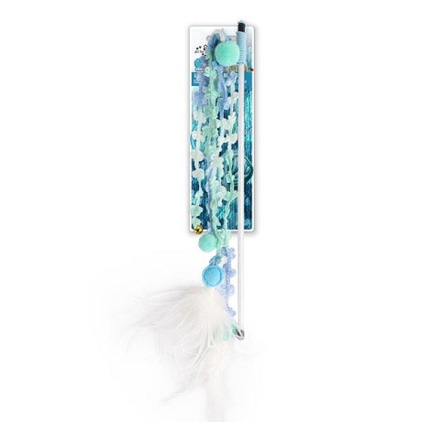 چوب بازی AFP knotty habit long butterfly wand blue