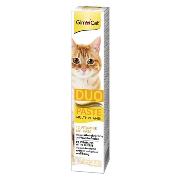 مولتی ویتامین گربه طعم پنیر 50 گرمی Gimcat 