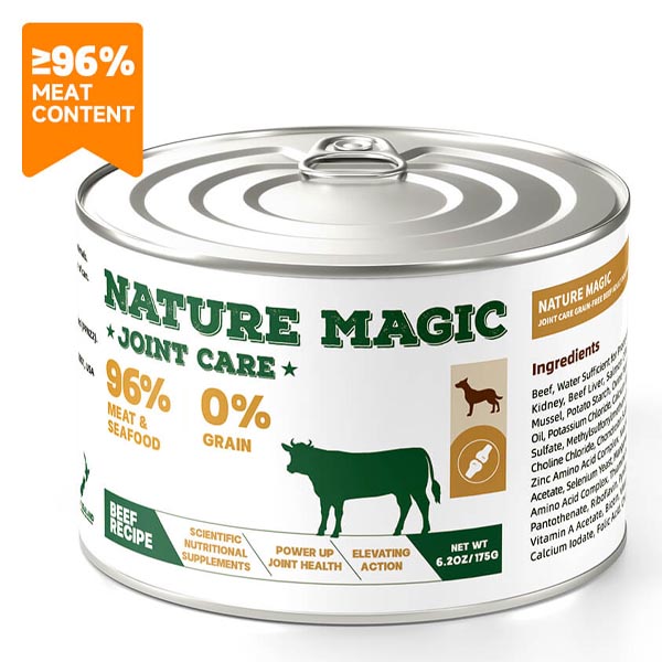 کنسرو 175 گرمی طعم  گوشت گوساله nature magic