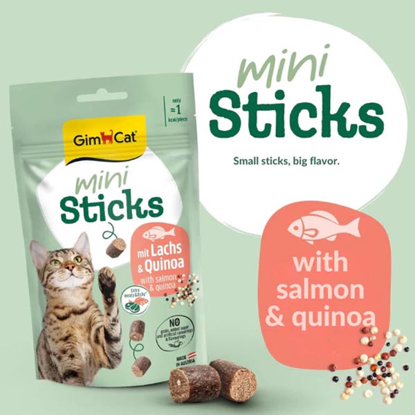 تشویقی مینی استیک سالمون 50 گرمی Gimcat
