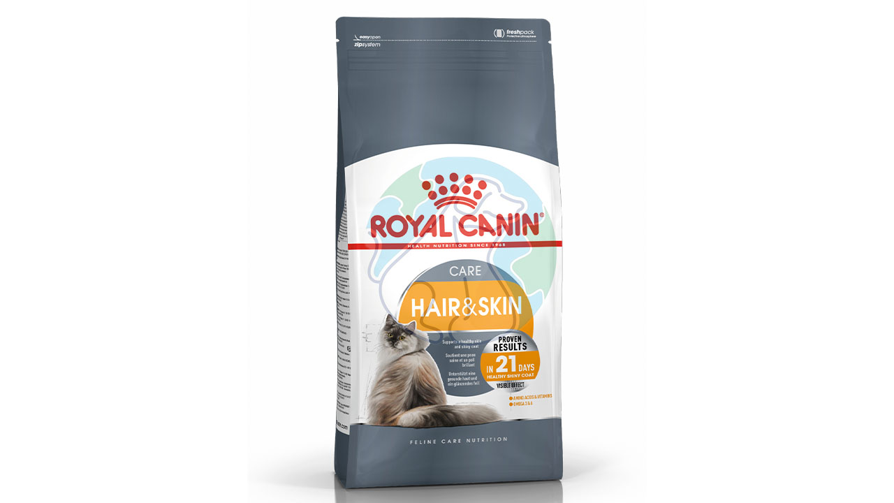 غذای خشک 2کیلویی Hair & skin Royal Canin