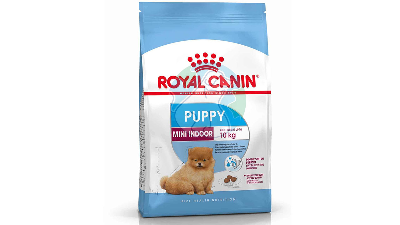 غذای خشک 1.5کیلویی Mini indoor puppy Royal canin