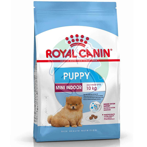 غذای خشک 1.5کیلویی Mini indoor puppy Royal canin
