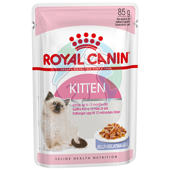 پوچ بچه گربه ژله ای 85گرمی Kitten royal canin