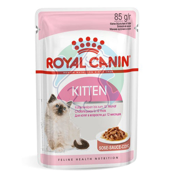 پوچ بچه گربه سس سالسا 85گرمی Kitten royal canin