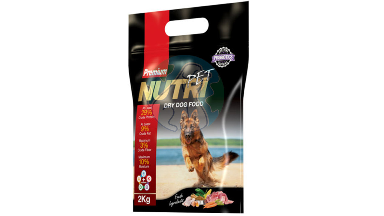 غذای خشک سگ نژاد بزرگ بالغ 29% 2کیلویی Nutri