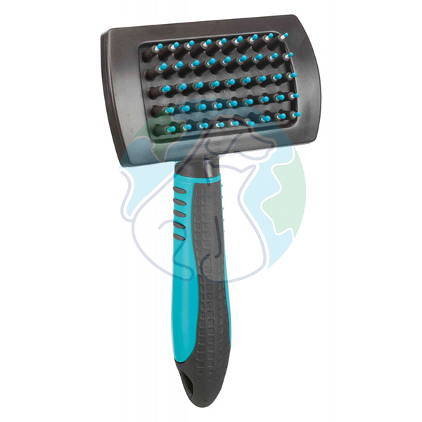 برس ماساژور  Trixie soft brush blue