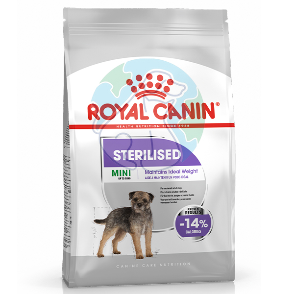 غذای خشک 3کیلویی  Mini Sterilised Royal canin 
