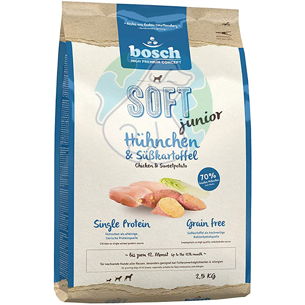 غذای خشک سگ 2.5 کیلویی Bosch soft junior