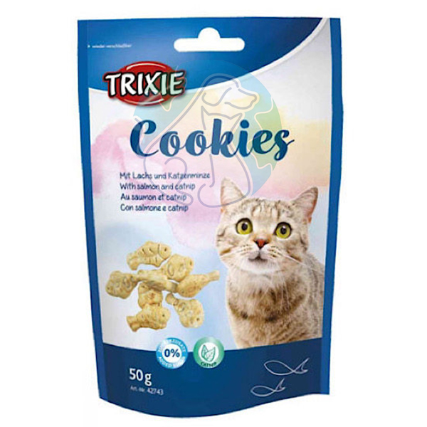 تشویقی بیسکوییتی گربه 50گرمی Trixie Cookies